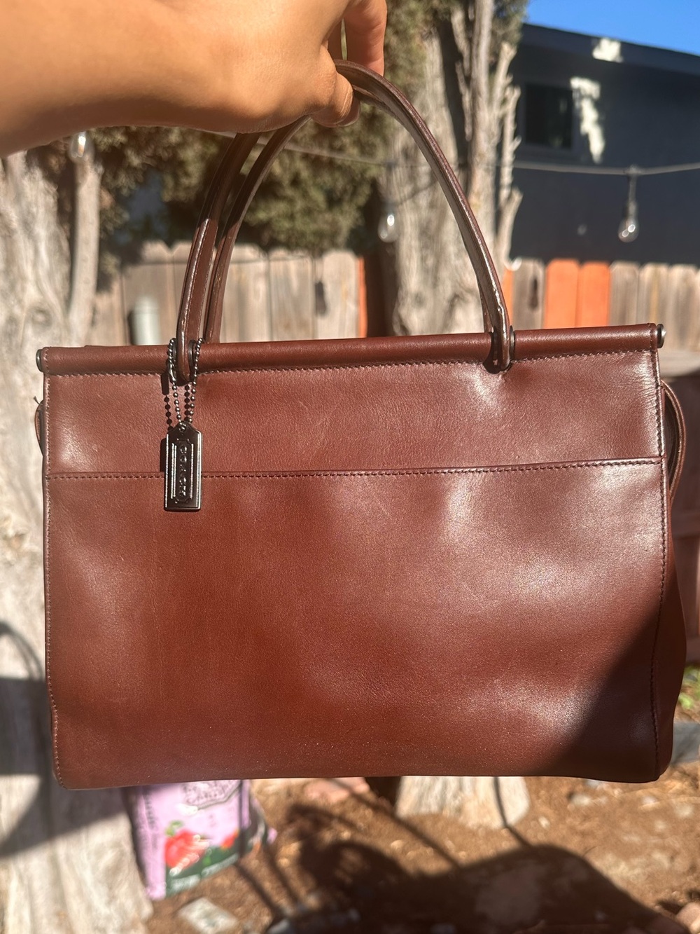 Vintage Coach Whitney Satchel